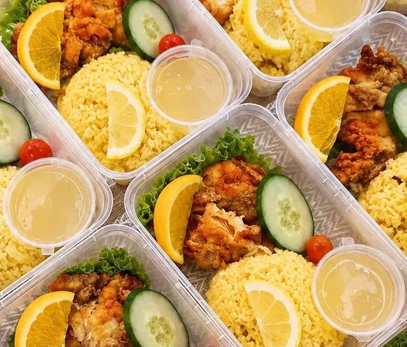 Set lemon chicken